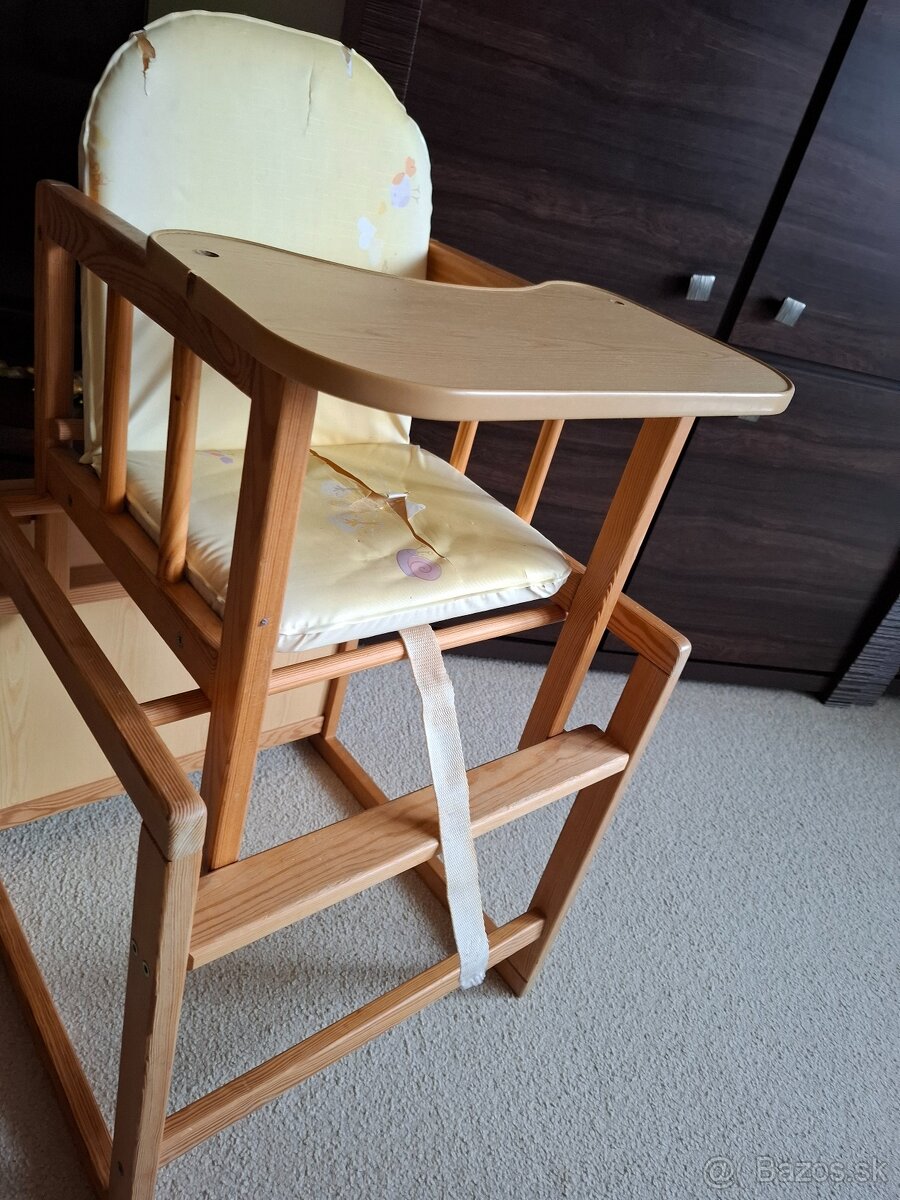 Raskladajuca sa vysoka stolicka