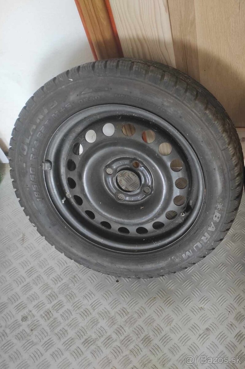 1KUS - OPEL disk + zimná pneumatika R14