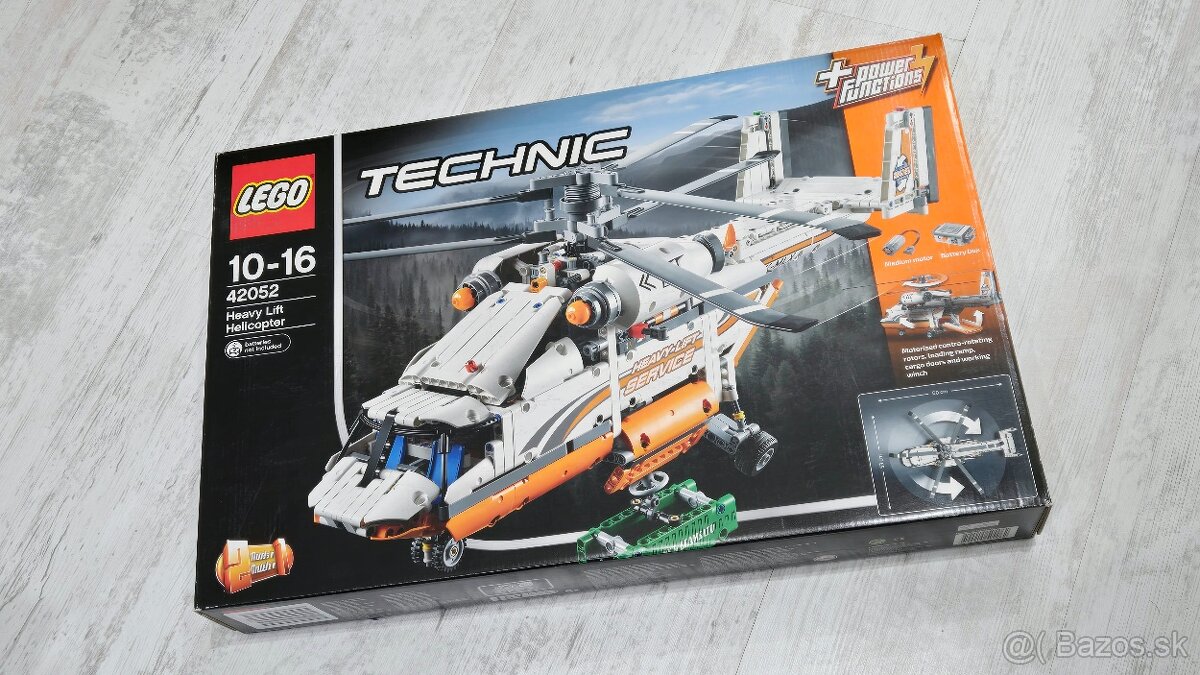 Predám LEGO TECHNIC 42052 Heavy Lift Helicopter