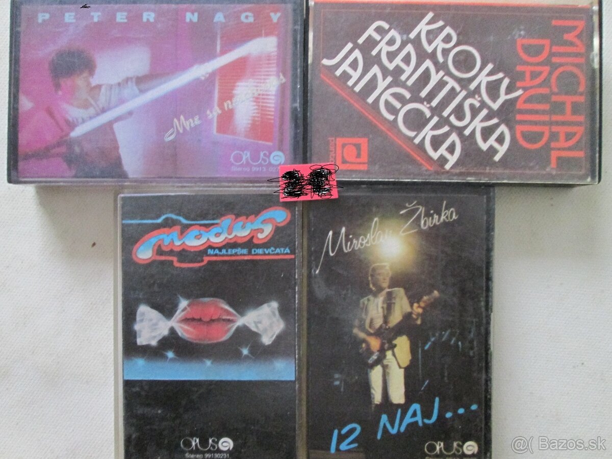 Originalne MC : slovenský a český interpréti + Bad Boys Blue