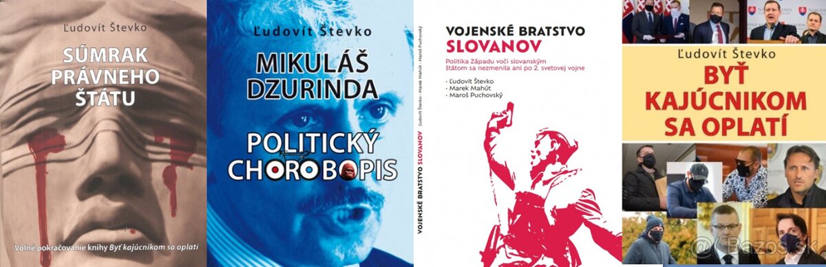 Kúpim knihy od Ľudovíta Števka
