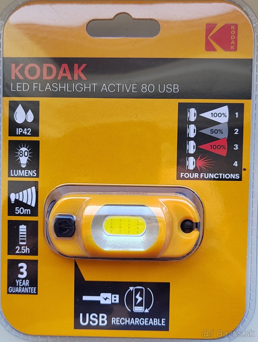 ČELOVKA Kodak LED Accu 80