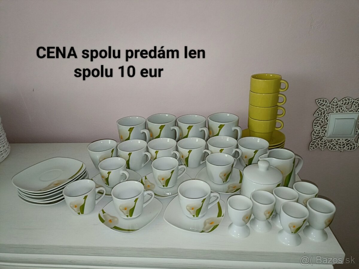 Šálky, podšálky s iné