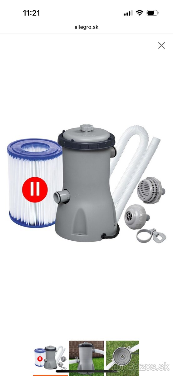 Predám čisto novú kartusovu filtráciu
