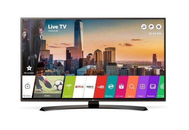 Smart TV LG 55LJ625V - viditeľný škrabanec