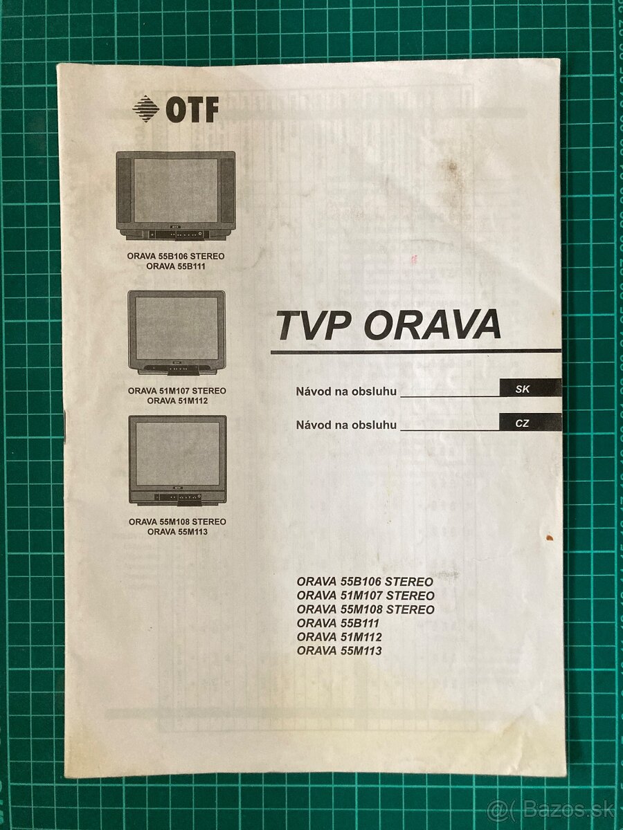návod OTF