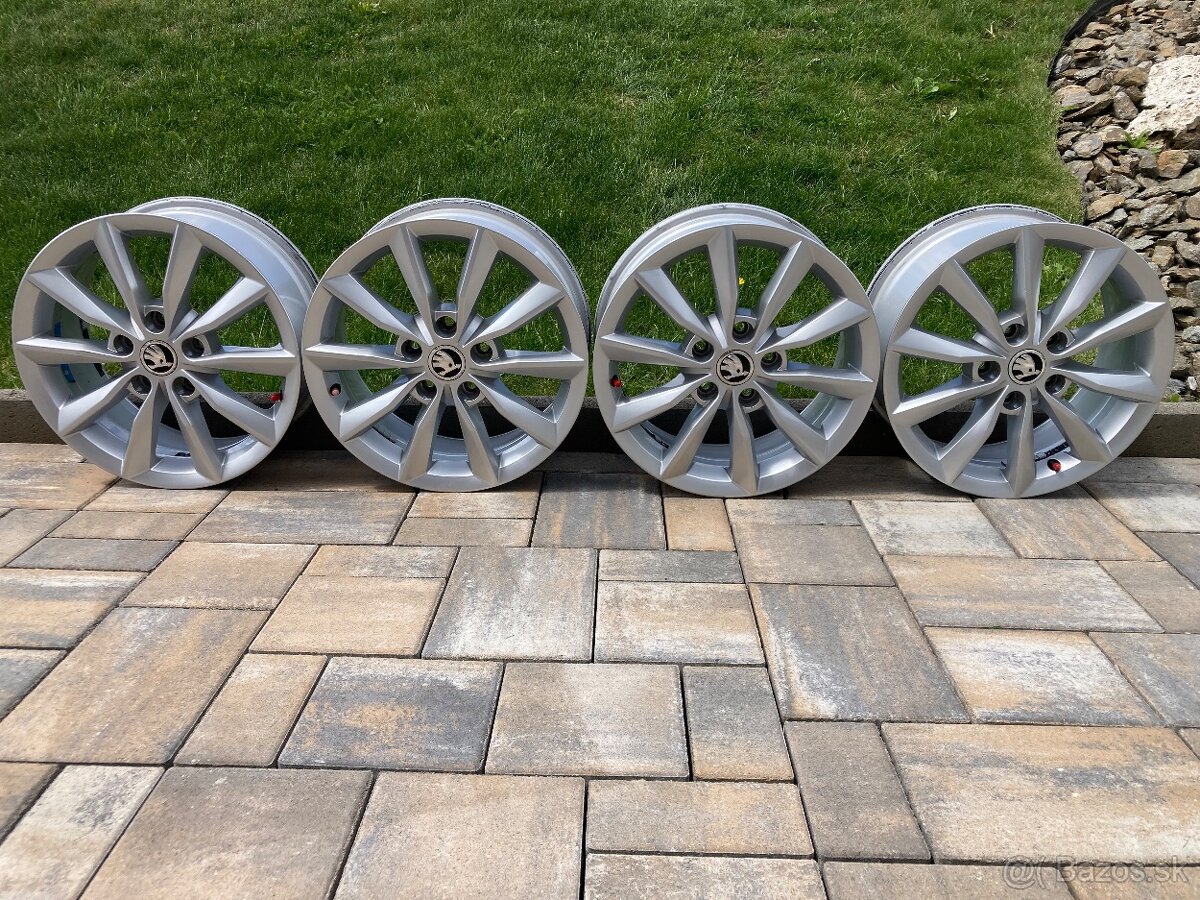 Alu disky org ŠKODA MINORIS 5x112 6,5J ET46 R16