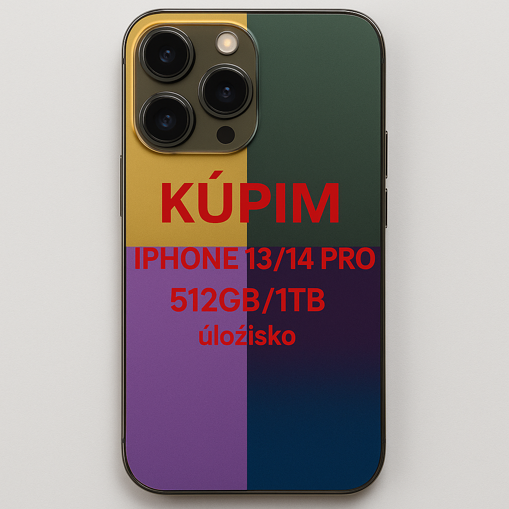 Kúpim iPhone 13 Pro 512 GB / 1TB Silver (Biely)