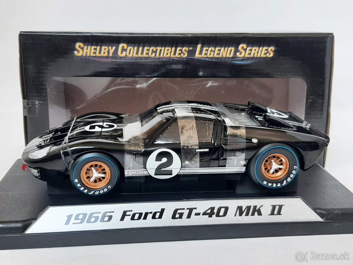 1:18 - Ford GT40 MK II #2 (1966) - Shelby Collectibles -1:18