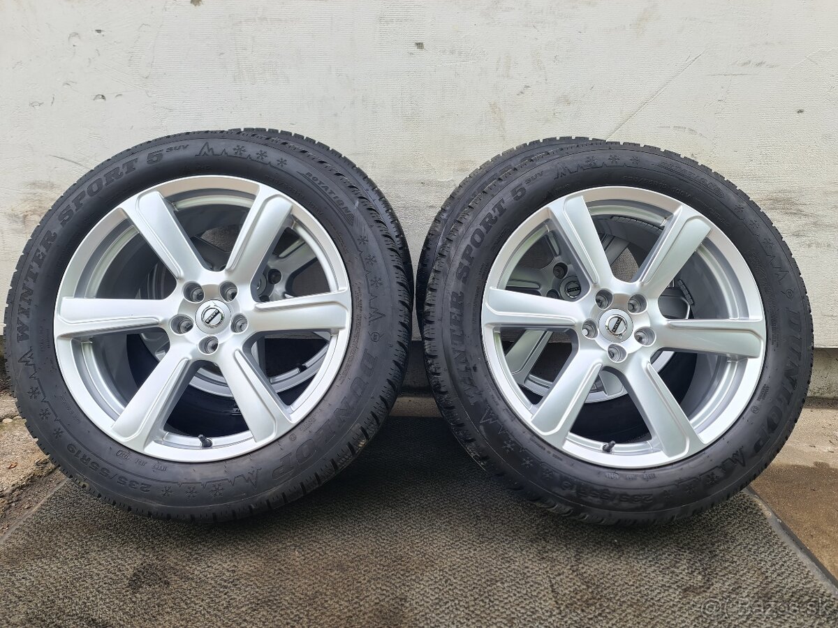 ZIMNA SADA 5X108 R19 + ZIMME PNEU 235/55 R19