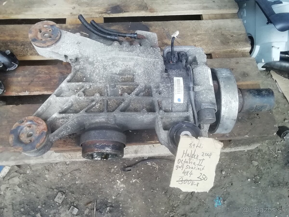 Haldex octavia 2 ročník 2008 motorizácie 2,0 tdi 103 kw
