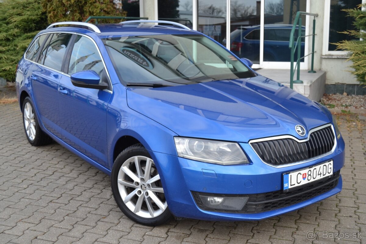 ŠKODA OCTAVIA COMBI III 2.0 TDI, 2016, NAVI, BIXENÓNY, ŤAŽNÉ