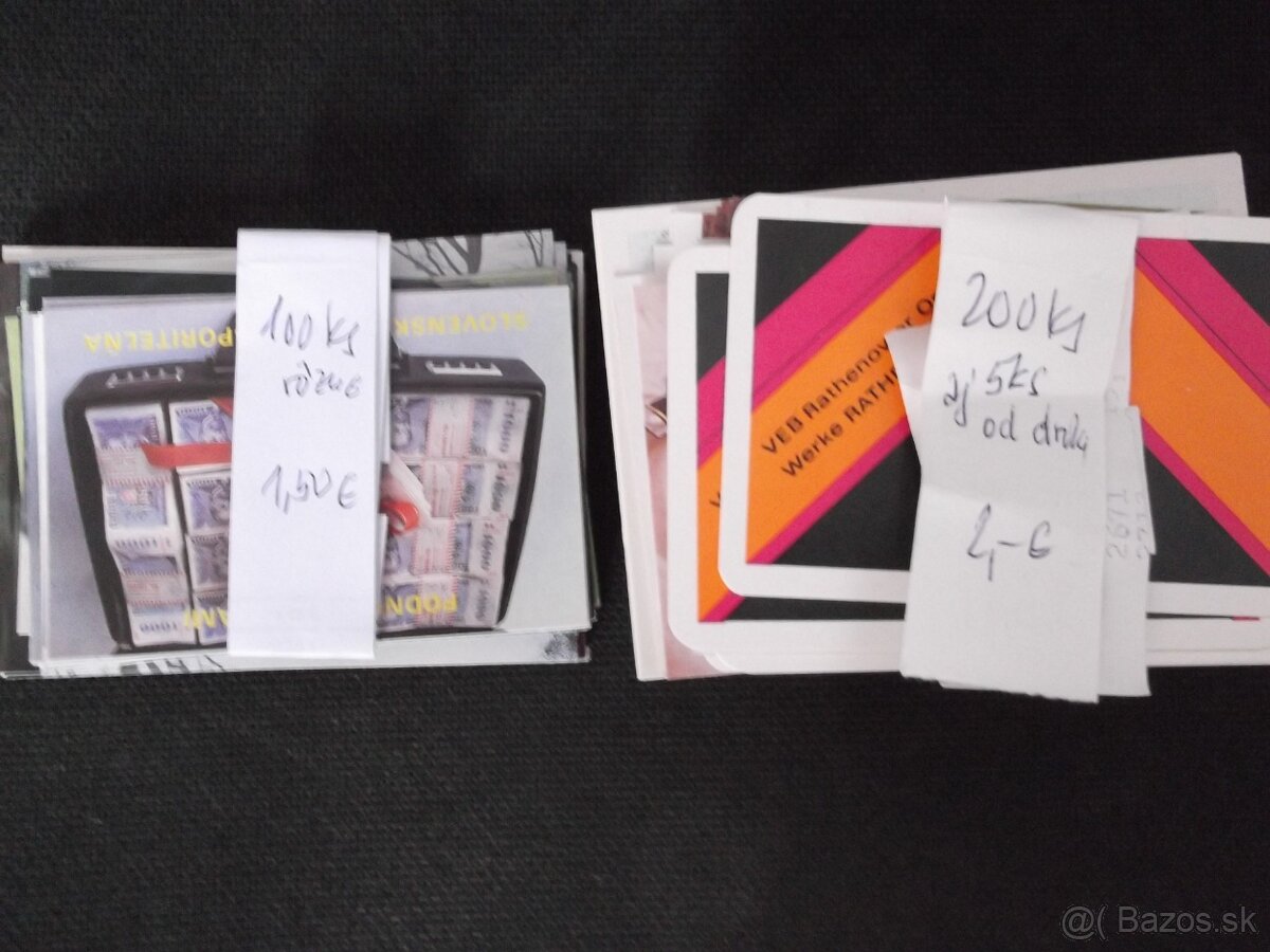 Predám kalendáriky