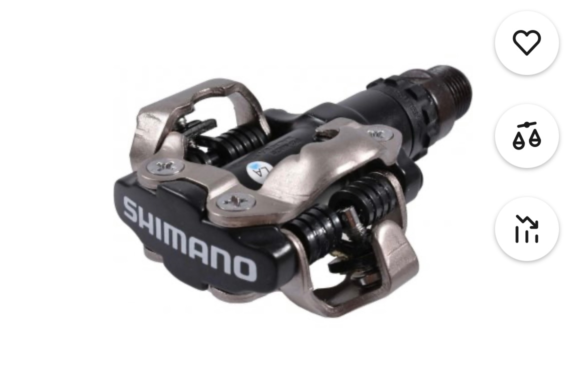 Shimano PD-M520 SPD pedále