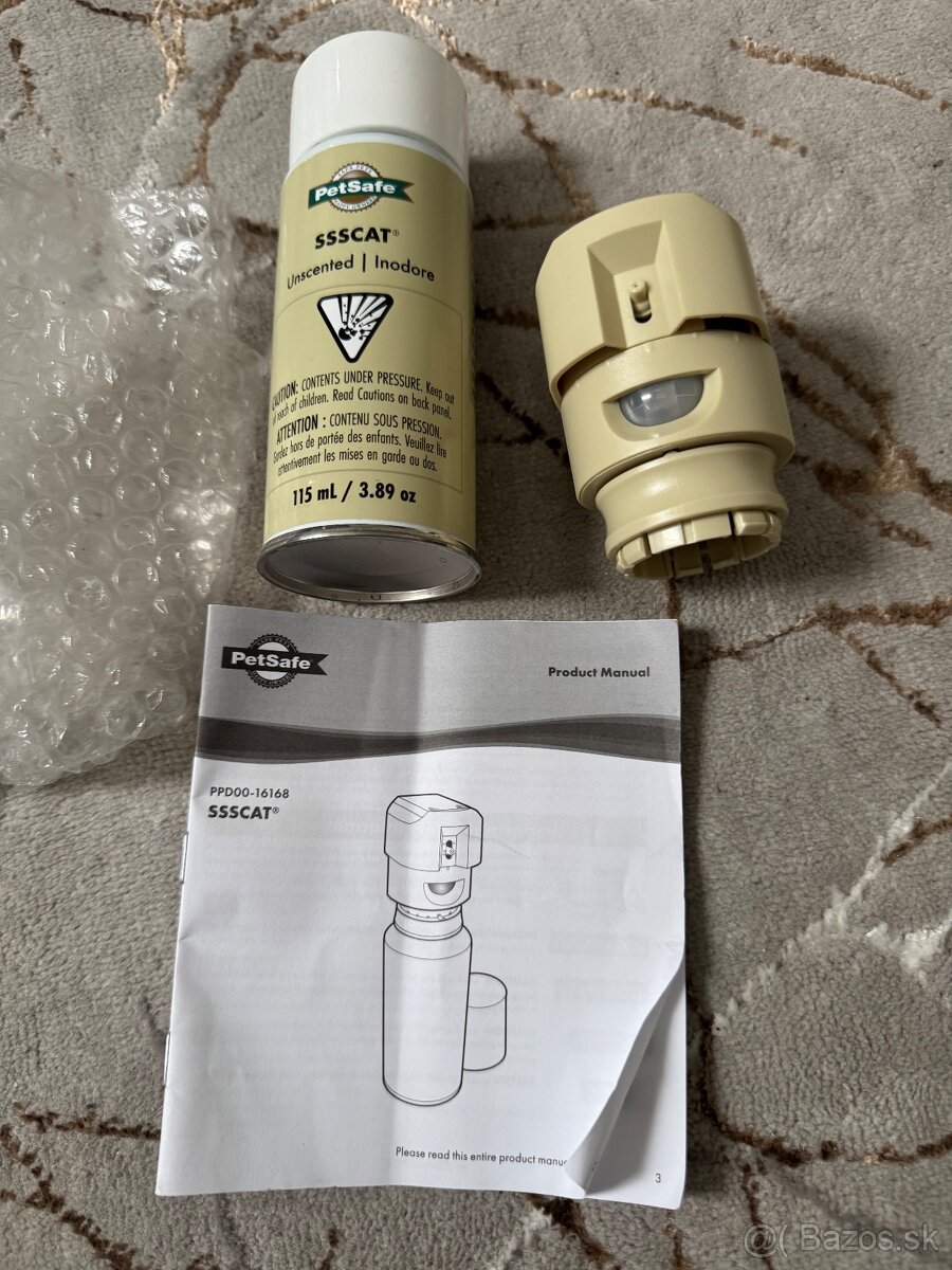 Spray na ohranicenie priestoru macky - 15€