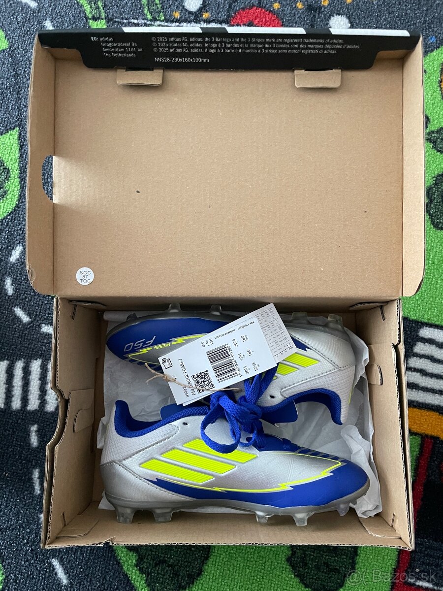 Kopacky adidas F50 messi - junior c 30,5