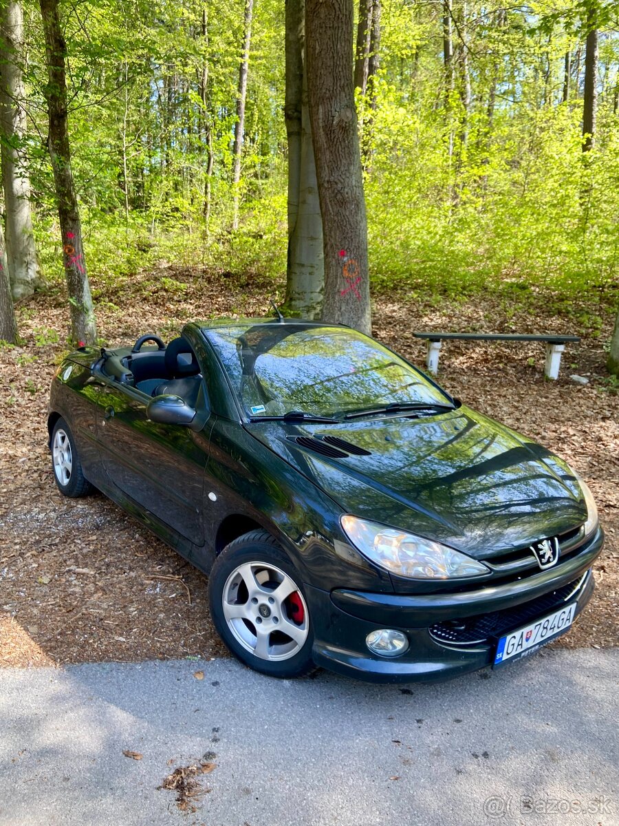 Peugeot 206 cc 1.6 16V benzín