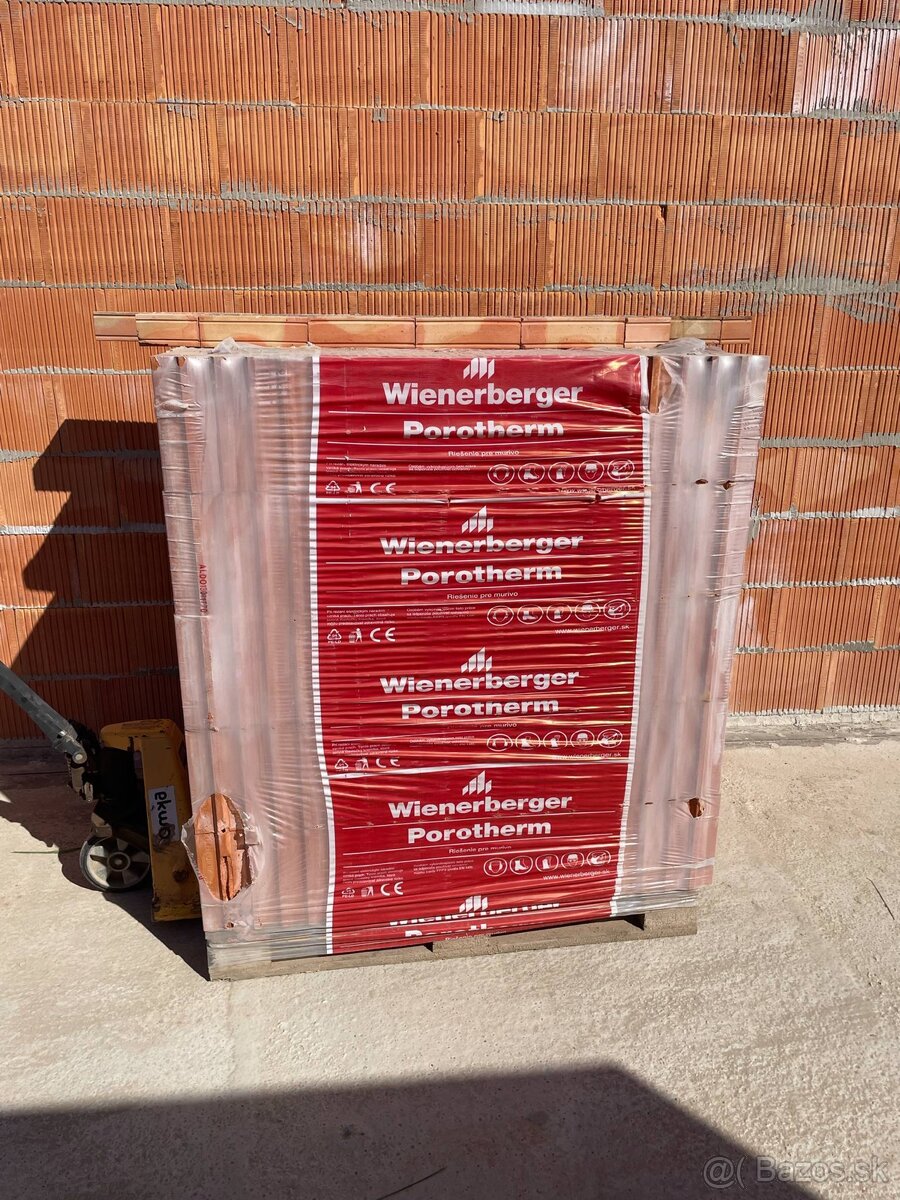 Predám tehly POROTHERM 30 Profi P12