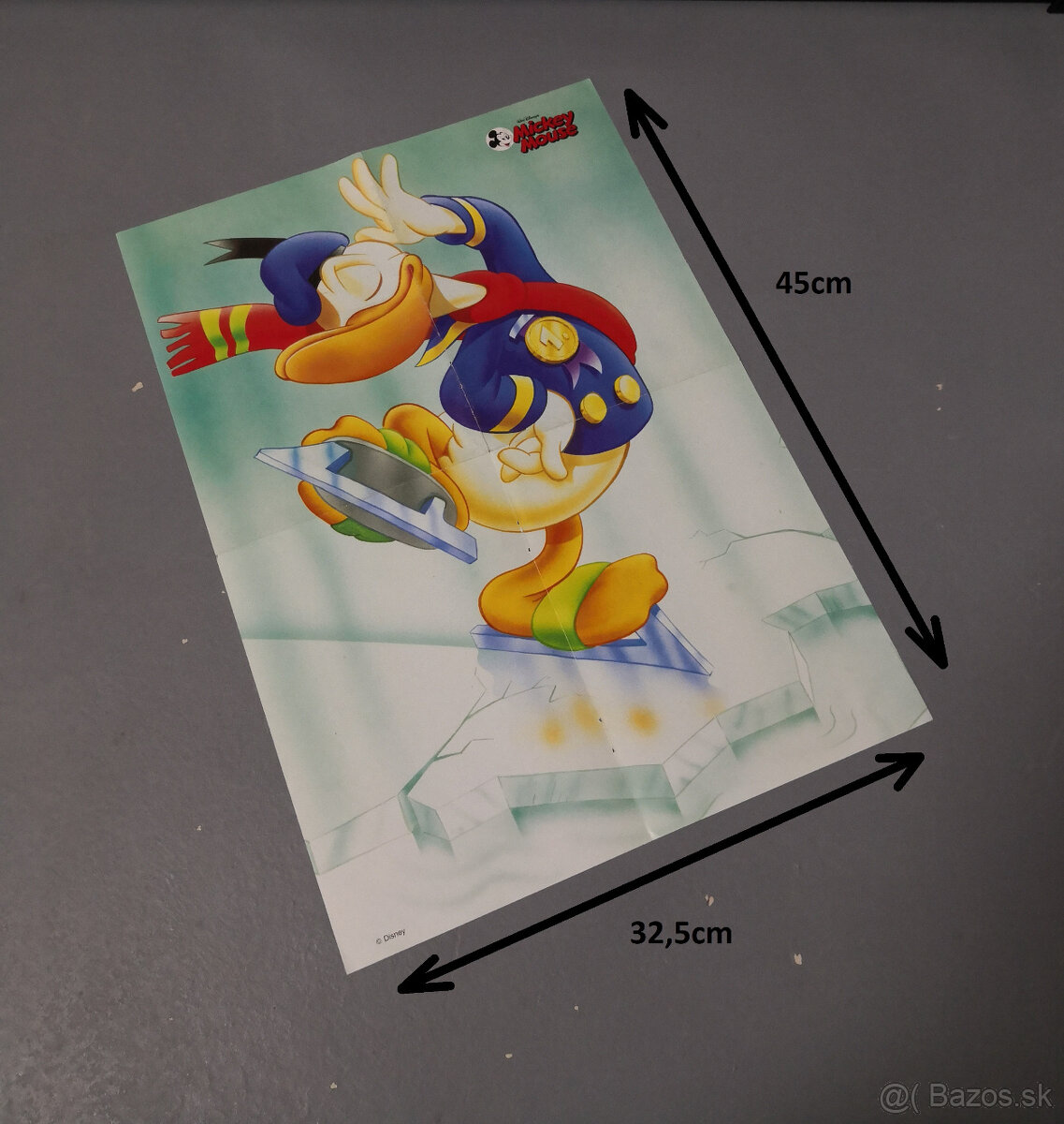 Original Retro plagáty Walt Disney Mickey Mouse