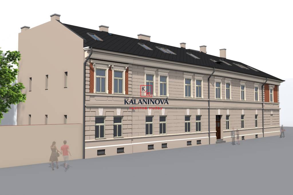 PREDAJ: Budova, inv. projekt - 11 bytov, Hrnčiarska, Košice
