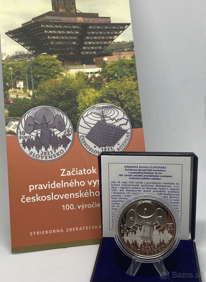 10€ Československý rozhlas proof