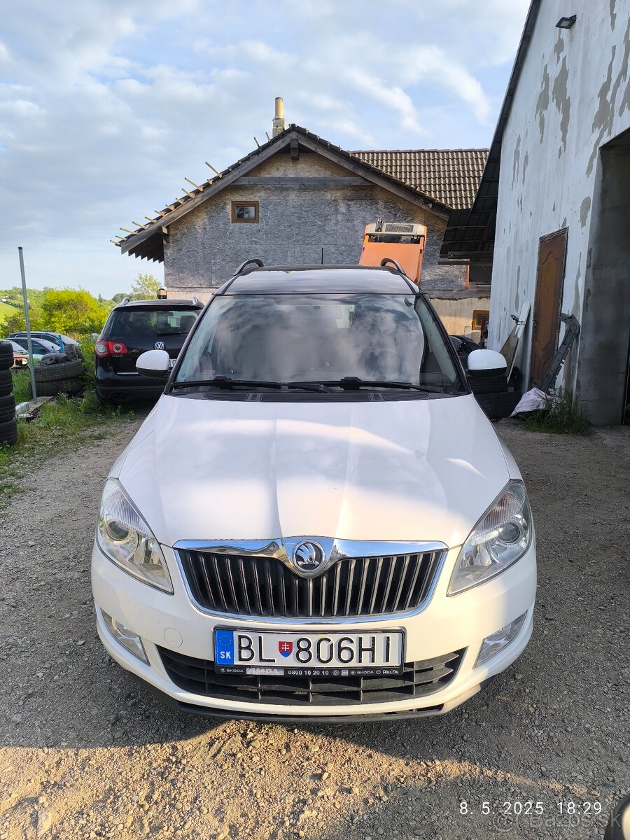 Predám Škoda Roomster 1.2 TSI manual