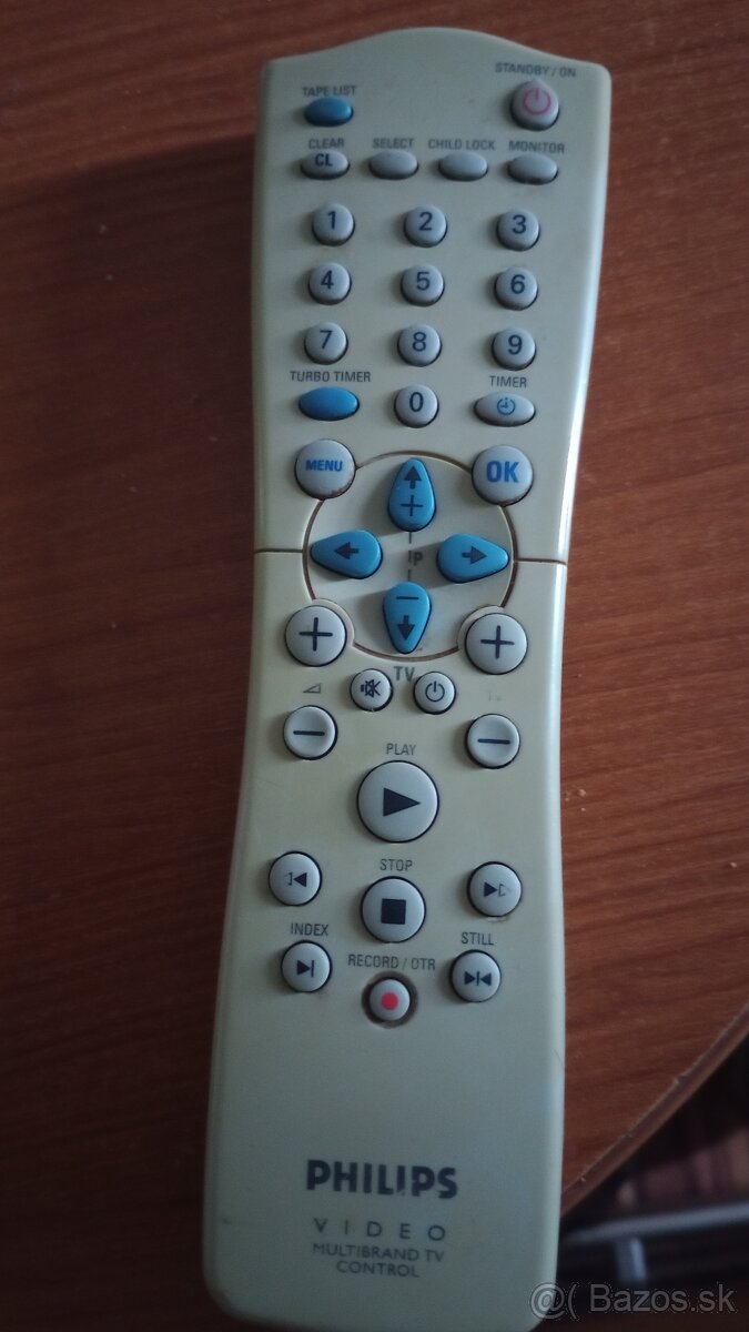 Predám video rekordér Philips VR 620