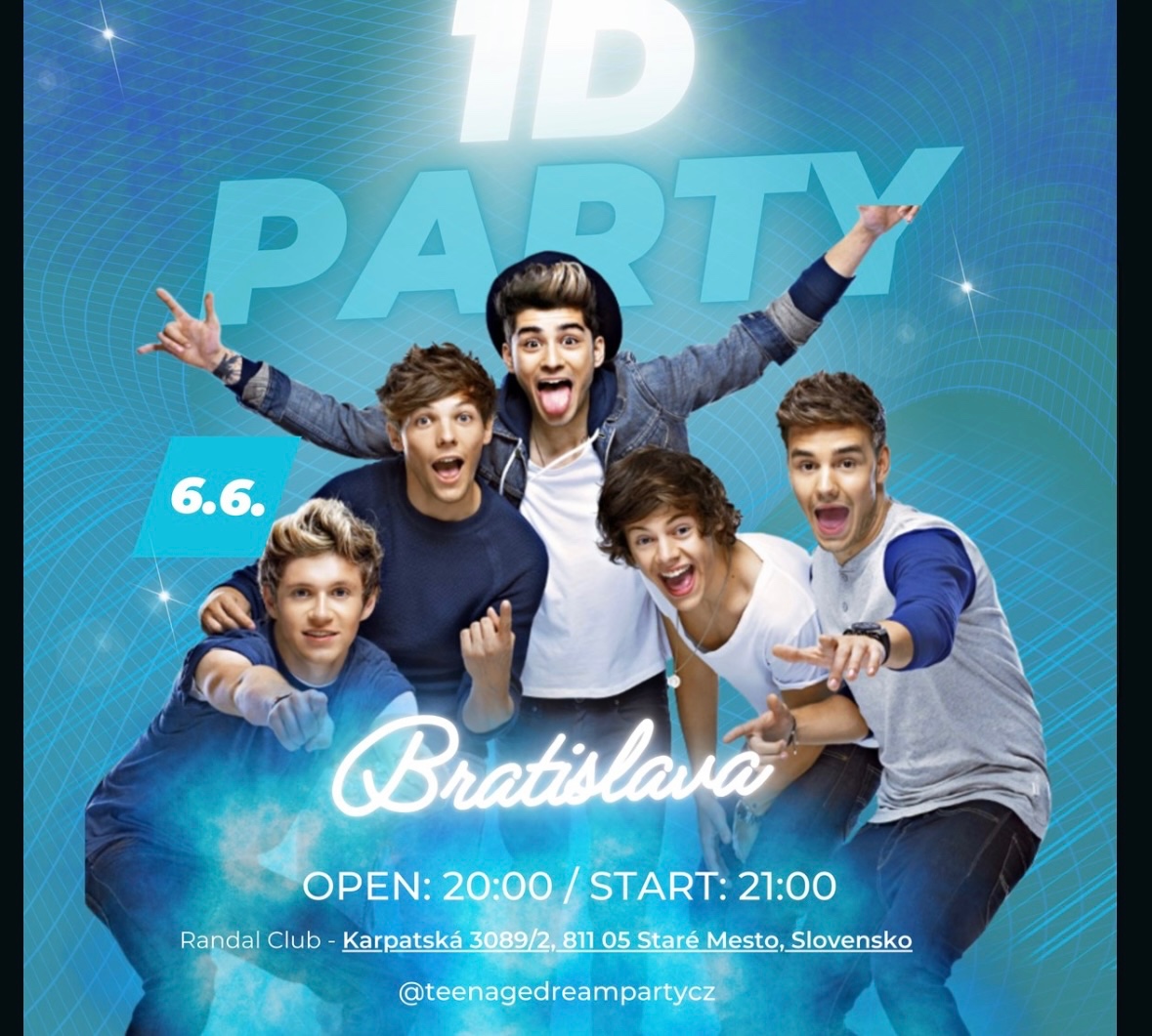One Direction Party, Bratislava