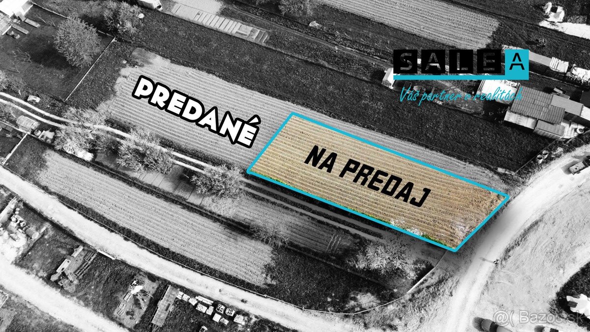 STRÁNSKE - SLNEČNÝ STAVEBNÝ POZEMOK 694 m2 PRIPRAVENÝ PRE VÝ