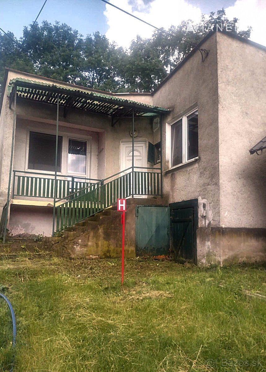 IBA U NÁS Na predaj rodinný dom v obci Červenica