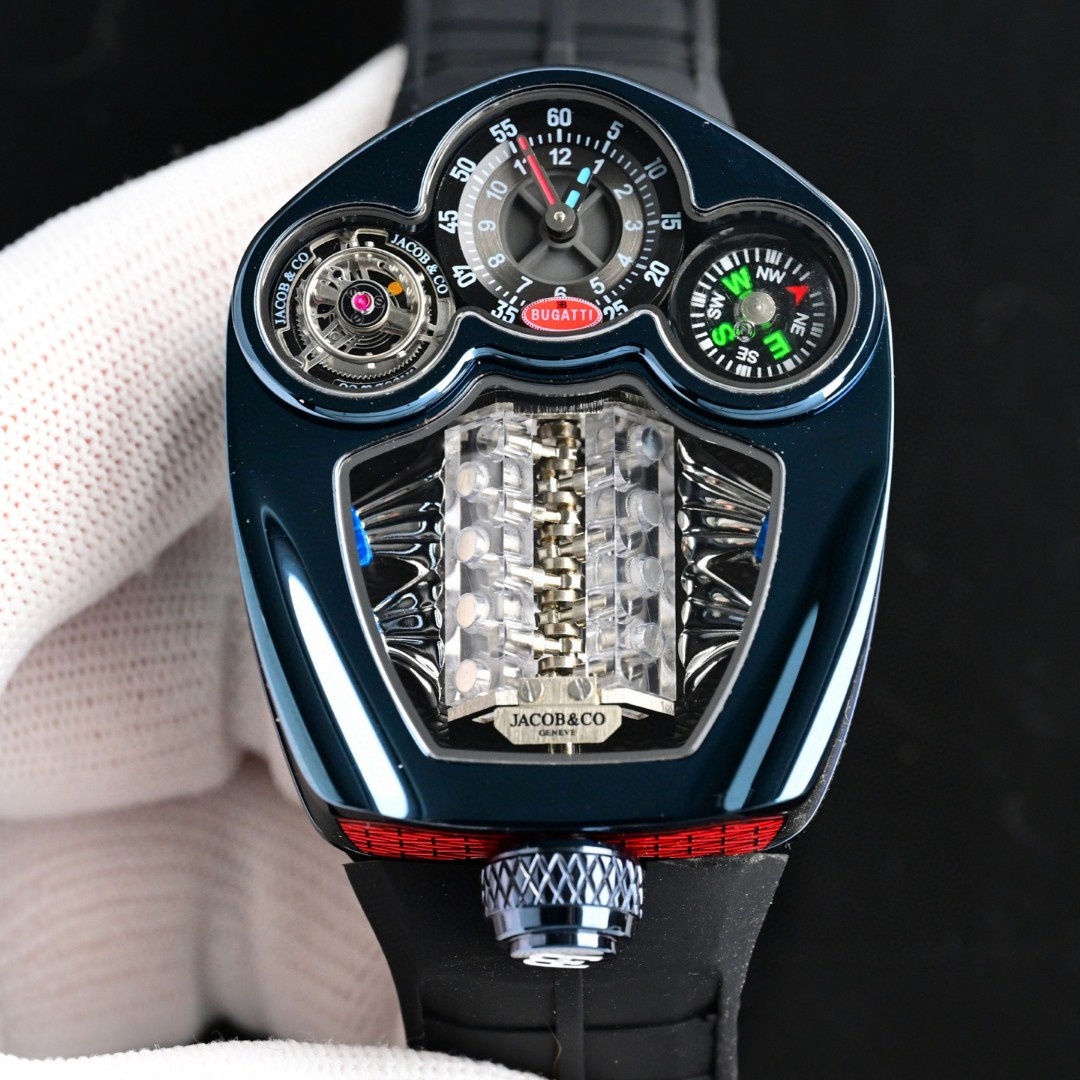 Pánske hodinky Jacob Bugatti Chiron Tourbillon