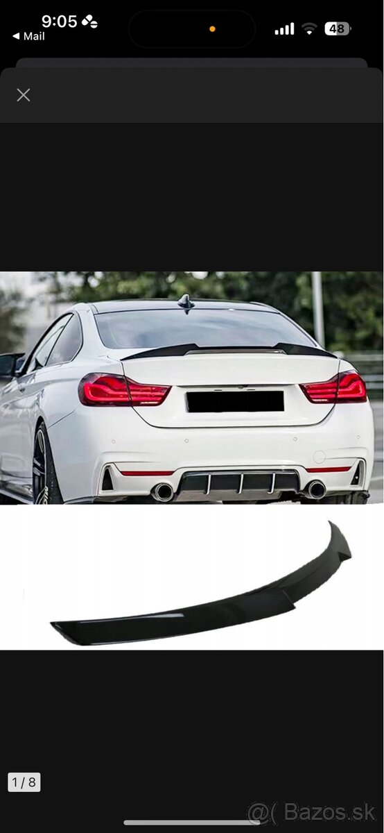 Krídlo na bmw f36