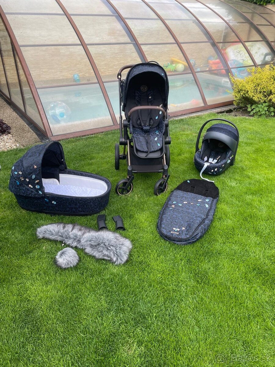 Kočík Cybex Jewels of Nature – kompletný set