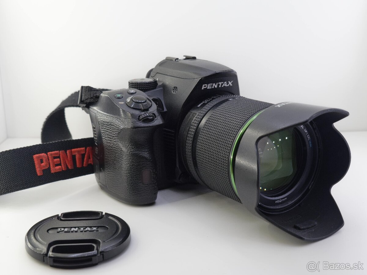 Pentax K30, objektív 18 - 135mm