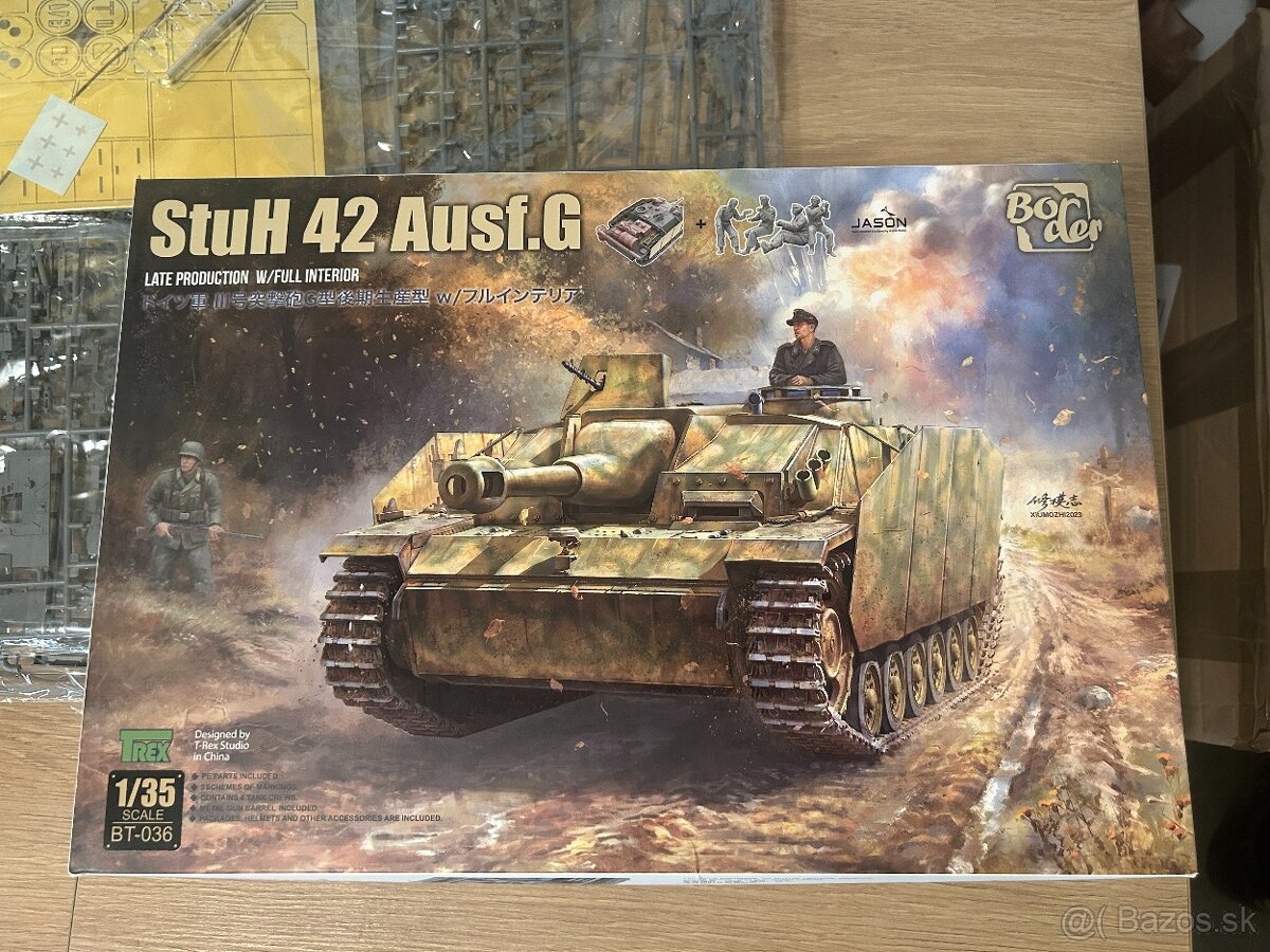 1:35 StuH 42 Ausf.G Late Production With Full Interior