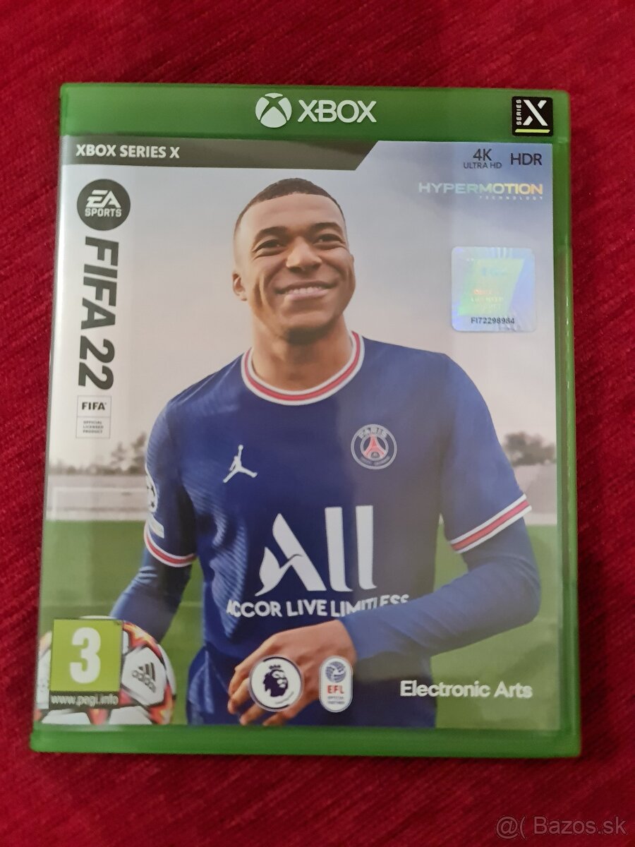 FIFA 22 na XBOX SERIES X