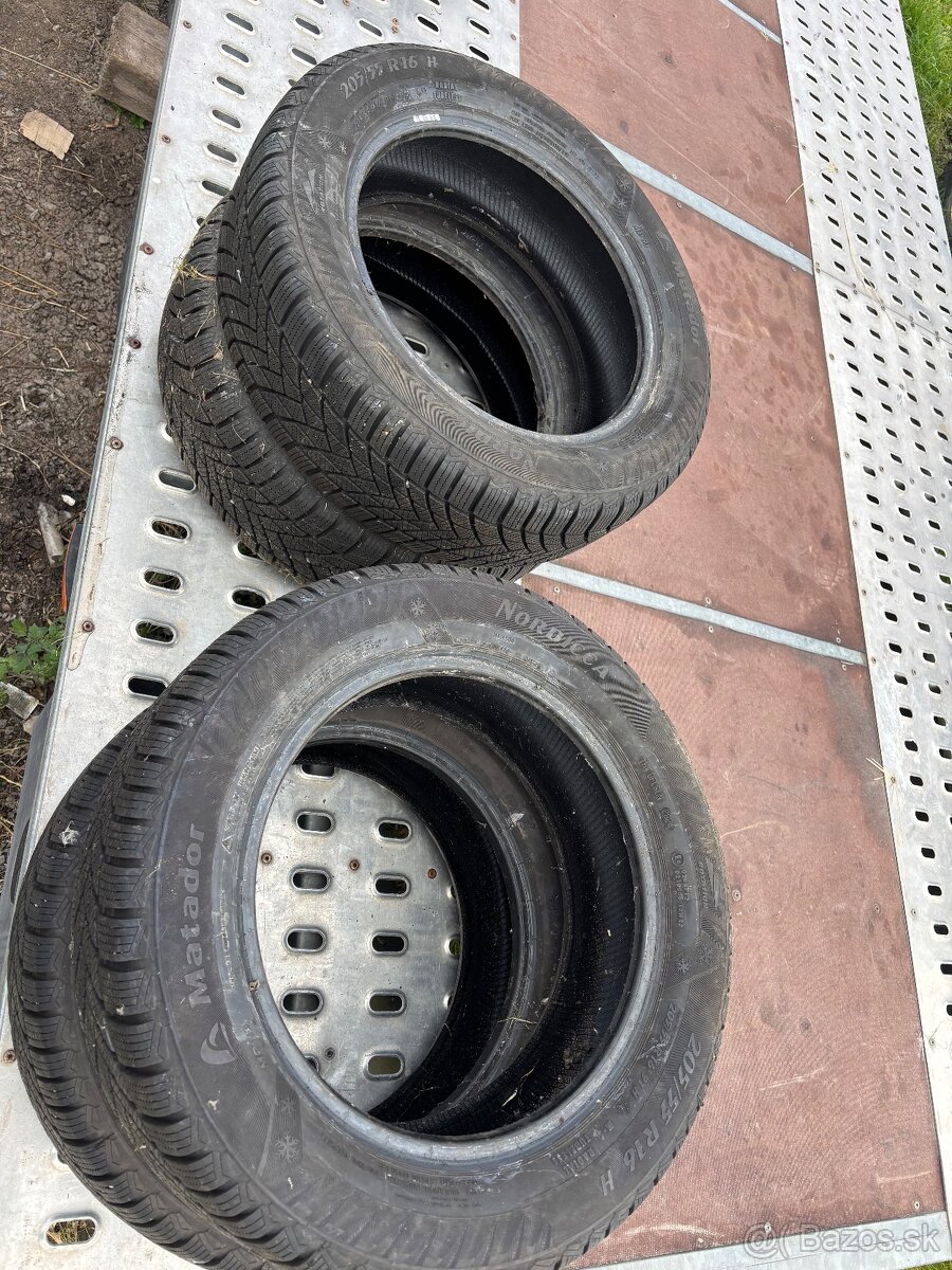 Zimné pneumatiky 205/55 R16 Matador