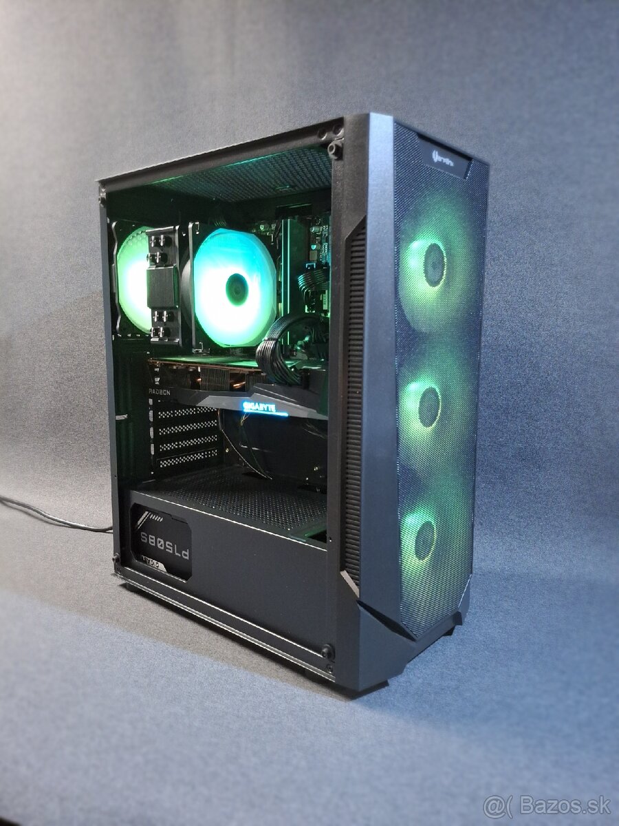 Herný PC Intel i5-14400F / RX 6700 XT / 32GB DDR5