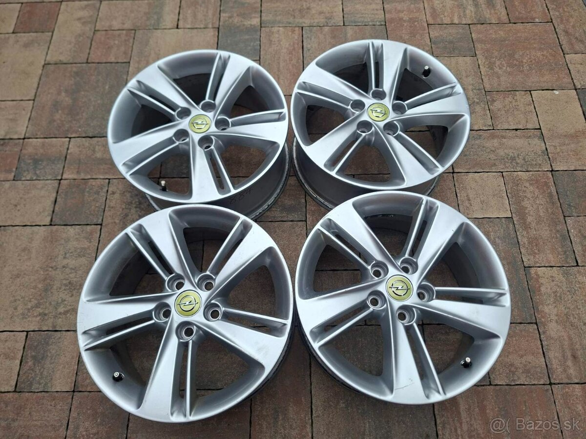 Orig. hliníkové disky Opel R17, 5x115