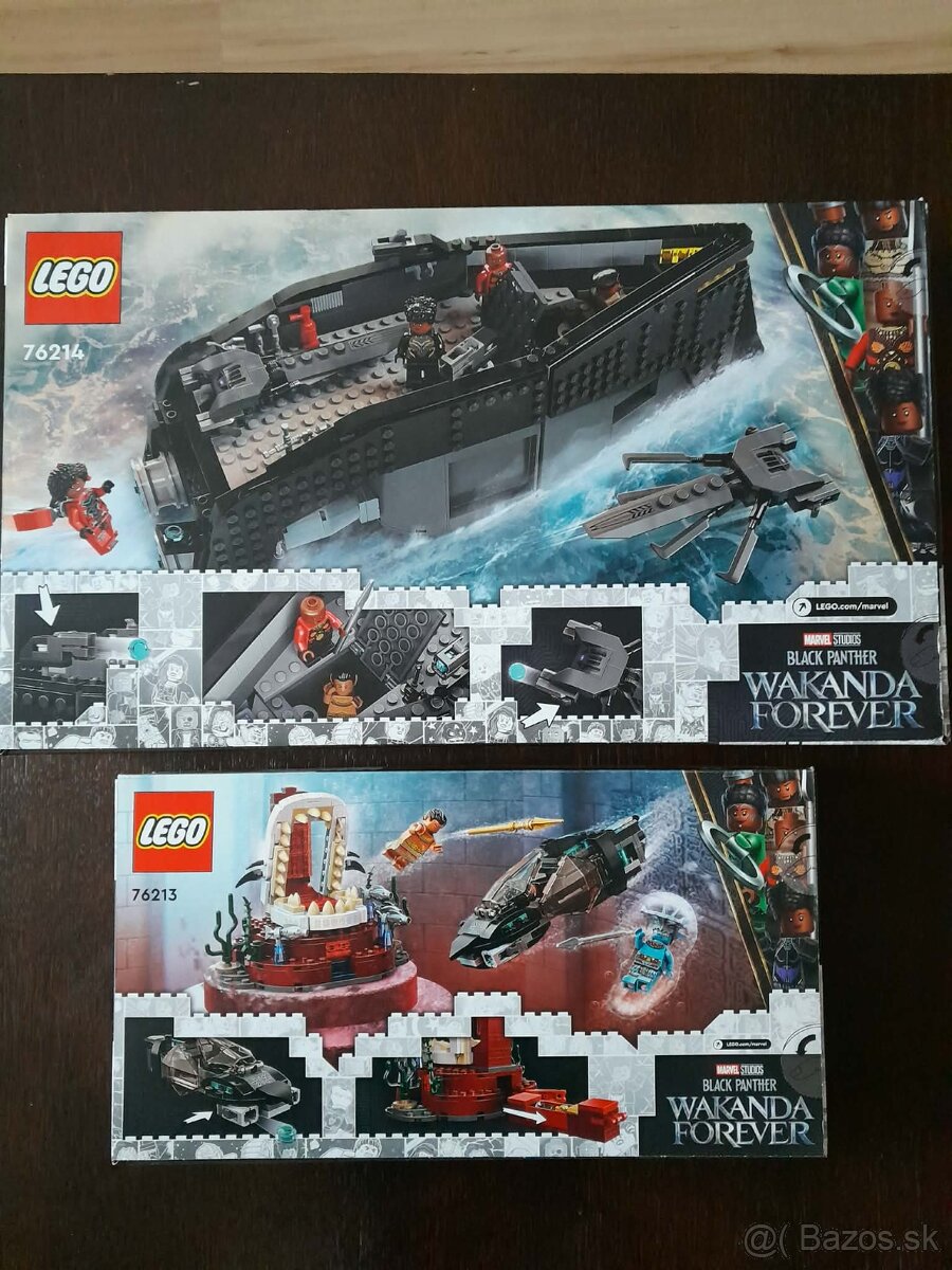 LEGO Black Panther 76214 + Trónna sieň 76213