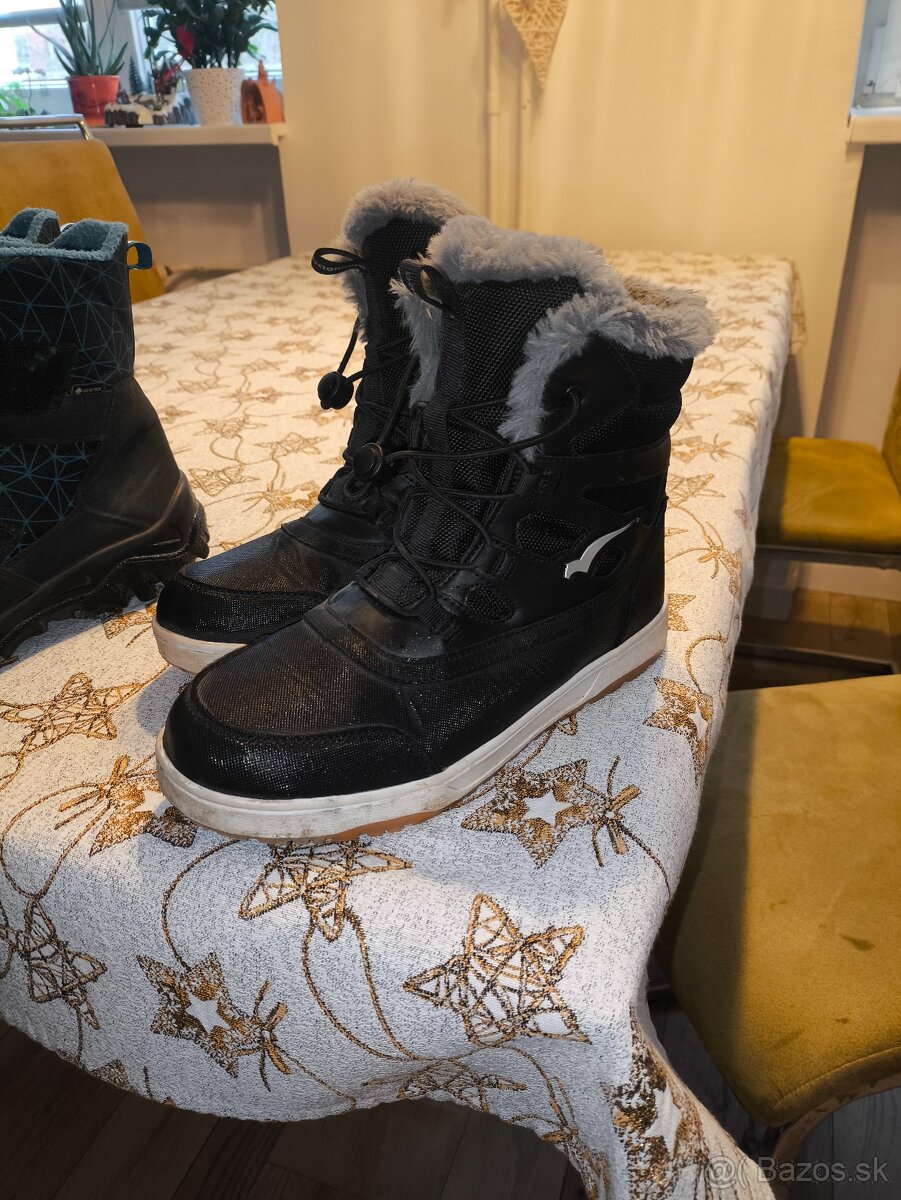 Detské zimné topánky 40 a 39