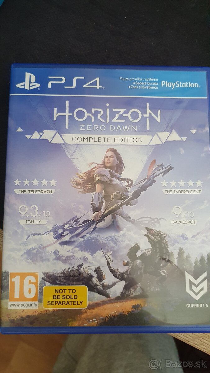 HORIZON ZERO DOWN complete edition PS4