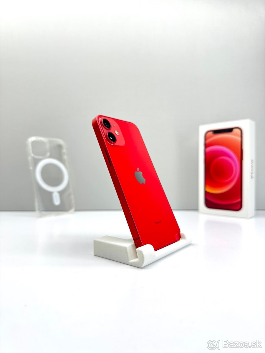 iPhone 12 MINI RED TOP STAV NOVÁ BATÉRIA 100%