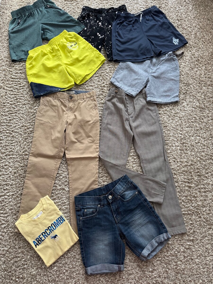 Chlapčenské nohavice a kraťase