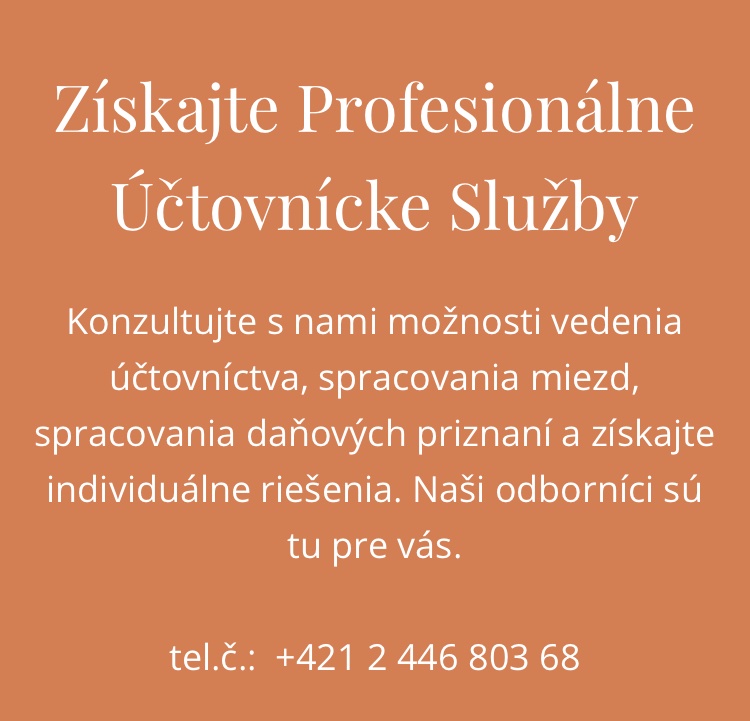 Vedenie účtovníctva