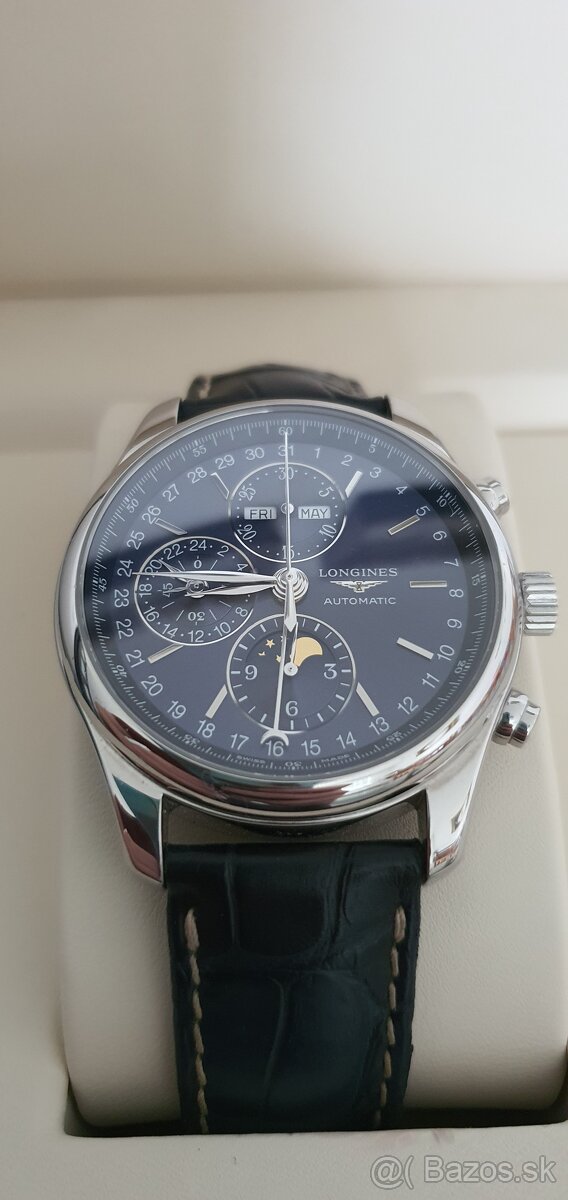 Longines Master Collection s automatickými fázami mesiaca