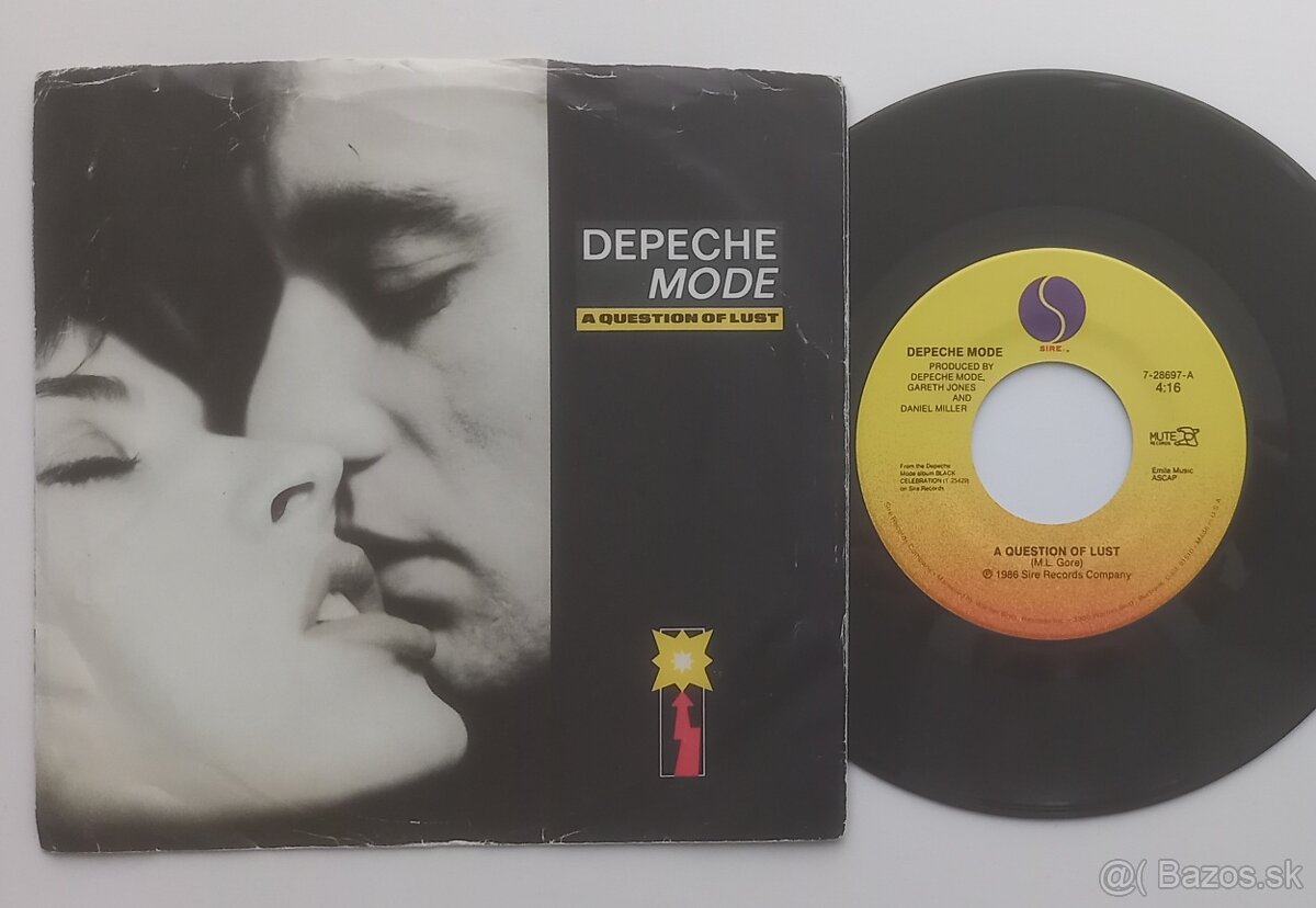 Depeche Mode US 7" A Question Of Lust