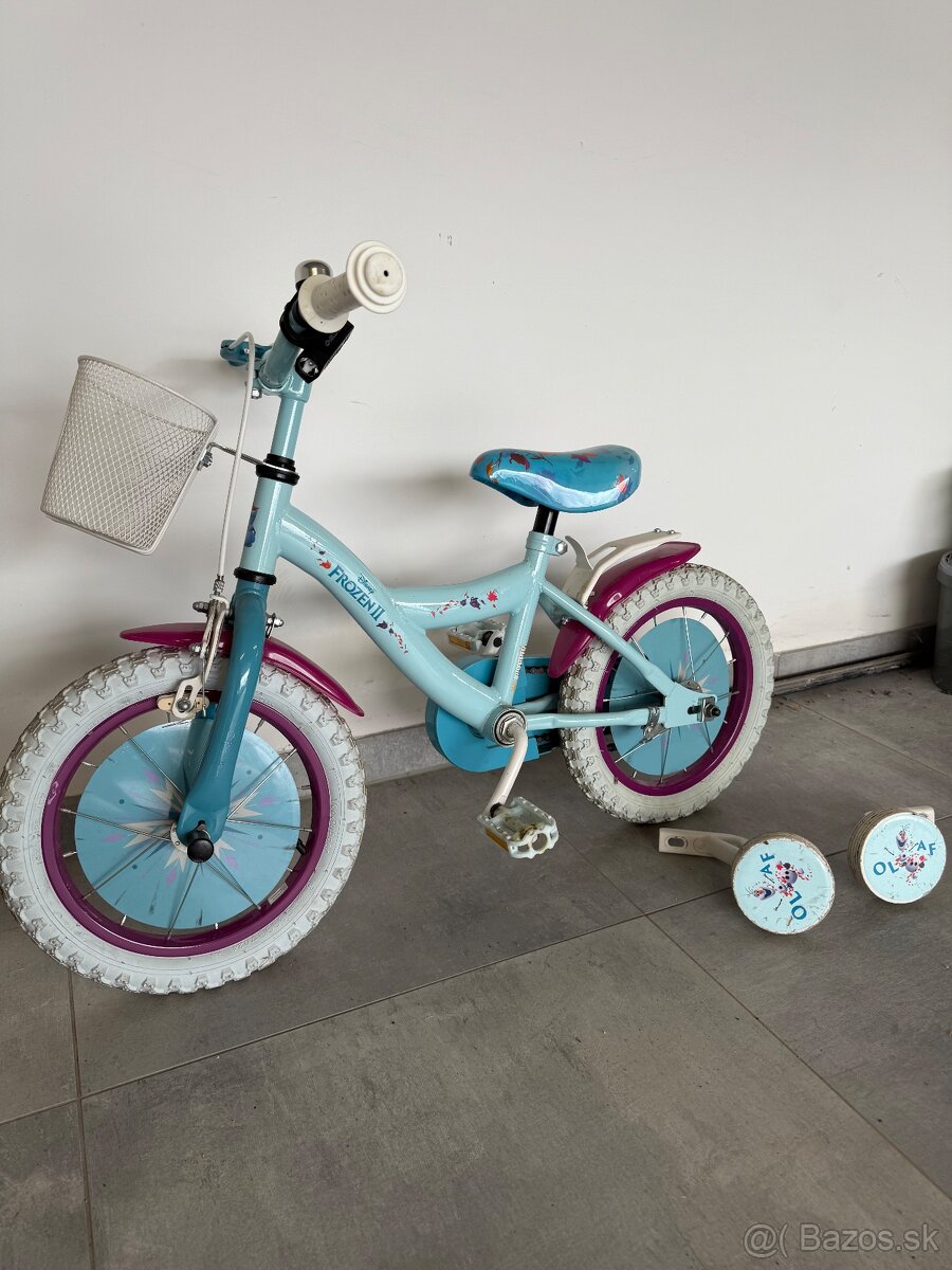 Frozen detsky bicykel