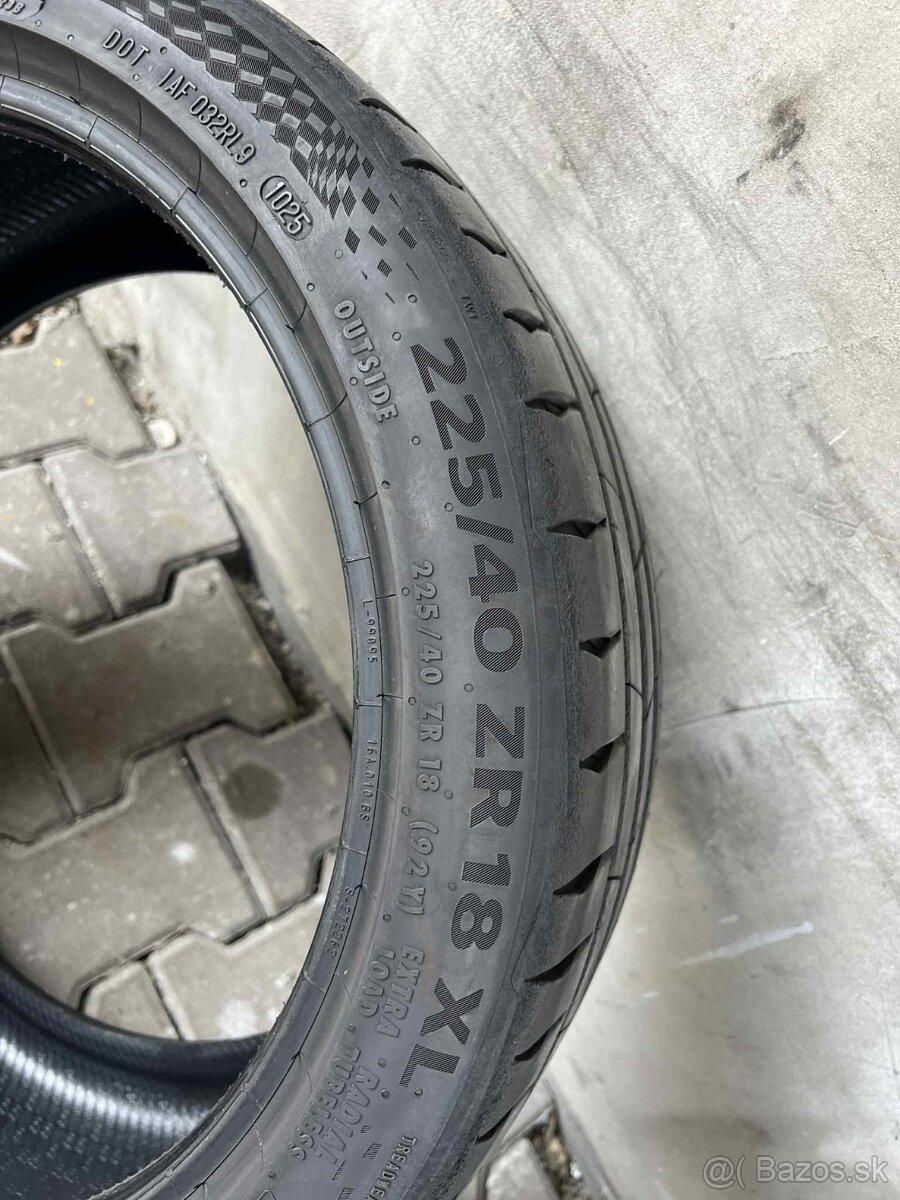 225/40 r18 continental sport contact 7