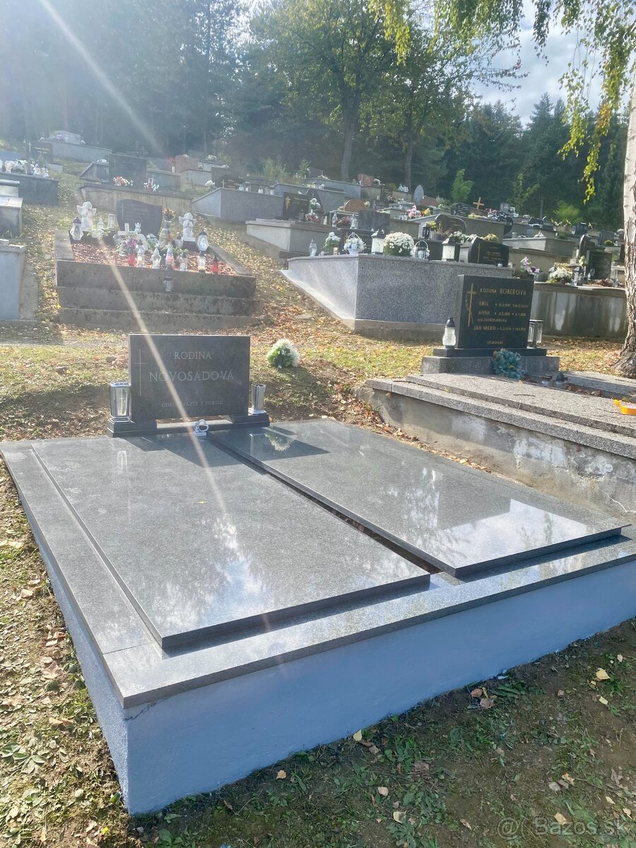 Kompletné služby úpravy hrobov, výsadba, čistenie, dekorácie
